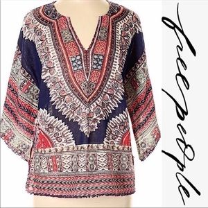 🔥Free People | New Boho Poncho Style Shirt